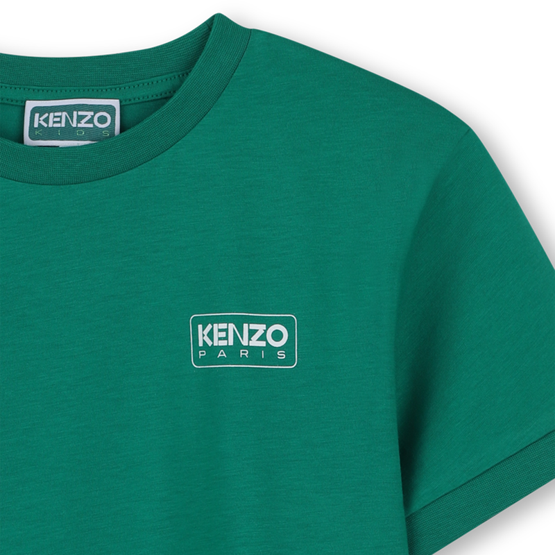 Short-sleeved cotton T-shirt KENZO KIDS 
                    BOY