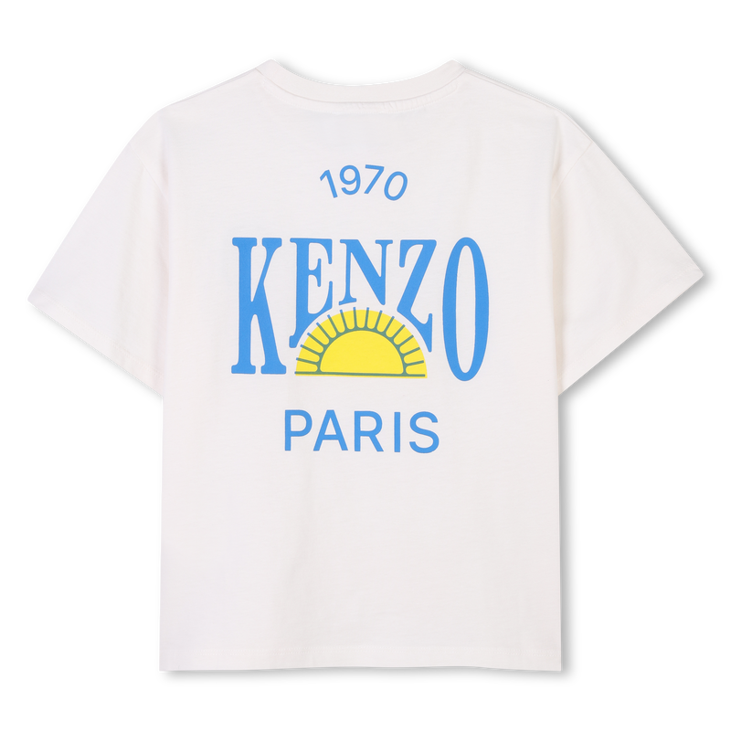 Short-sleeved cotton T-shirt KENZO KIDS 
                    BOY