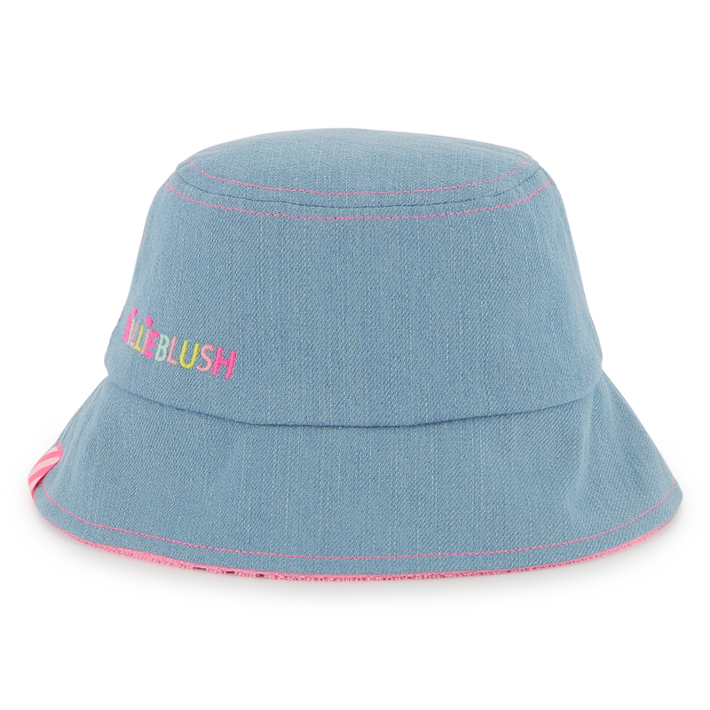 Reversible cotton bucket hat BILLIEBLUSH 
                    GIRL