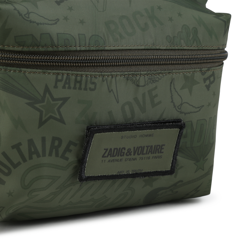 All-over print backpack ZADIG & VOLTAIRE 
                    BOY