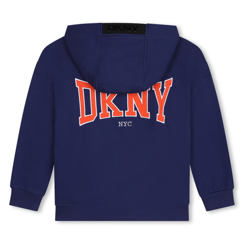 Zip-Up Hooded Sweatshirt DKNY 
                    BOY