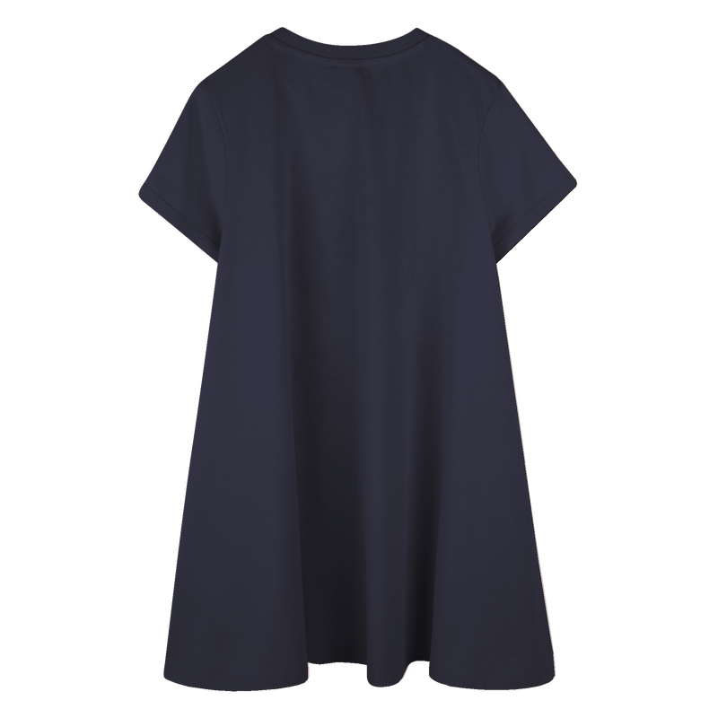 Loose dress with logo print KENZO KIDS 
                    GIRL