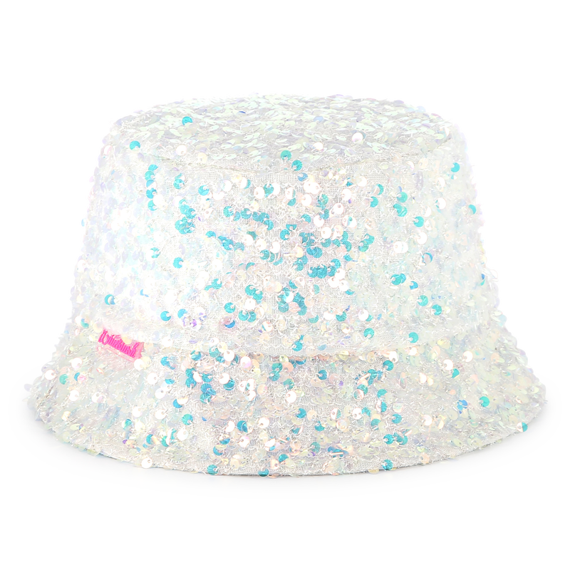 Shiny sequin bucket hat BILLIEBLUSH 
                    GIRL