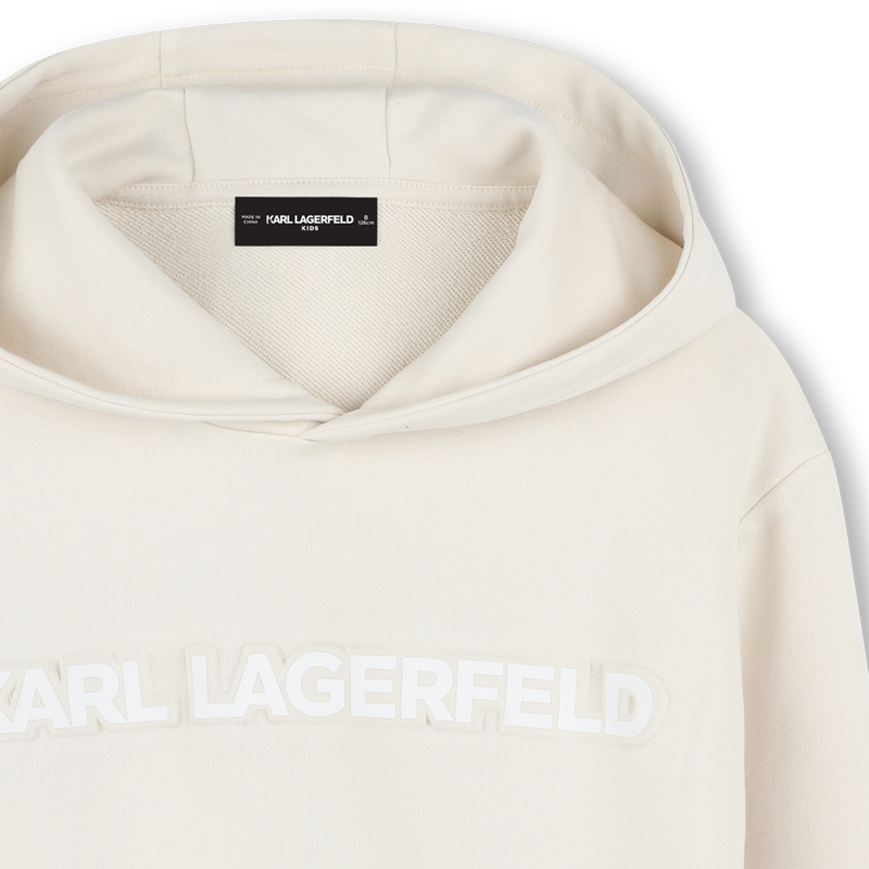 Hooded sweatshirt KARL LAGERFELD KIDS 
                    BOY