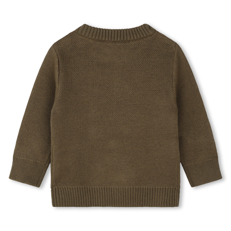 Cotton & Wool Logo Sweater TIMBERLAND 
                    BOY