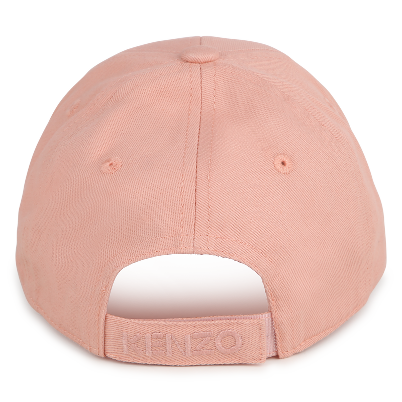 Patch cotton baseball cap KENZO KIDS 
                    GIRL
