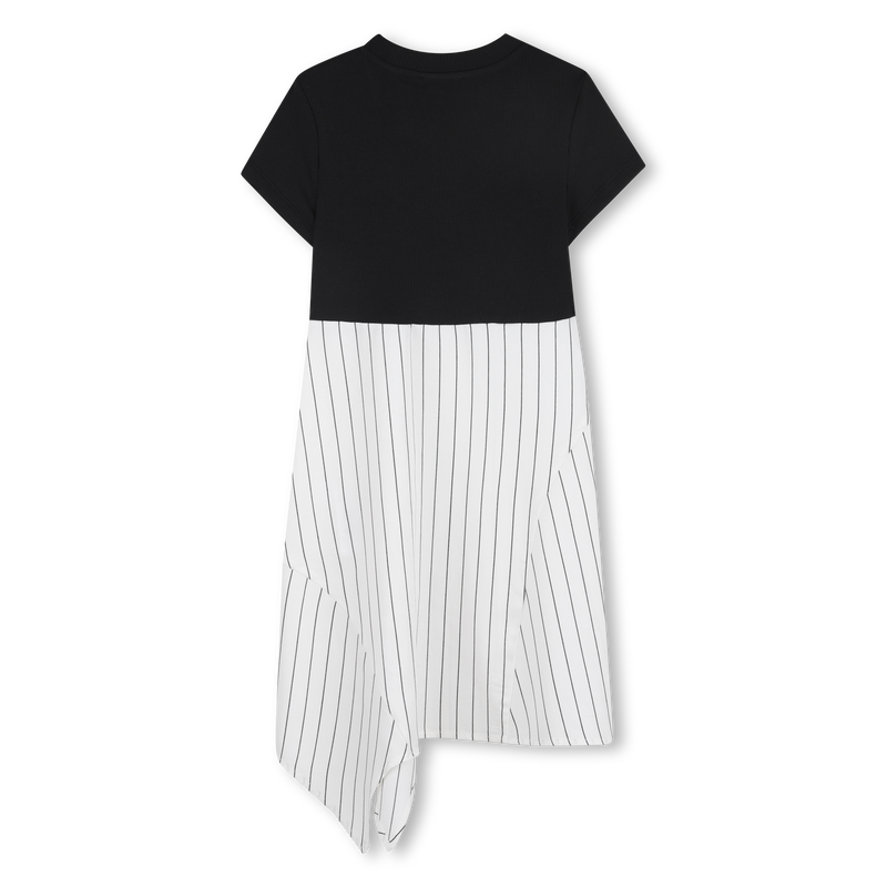 Bi-material party dress DKNY 
                    GIRL