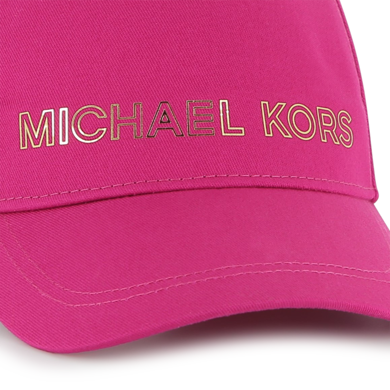 Cotton twill baseball cap MICHAEL KORS 
                    GIRL