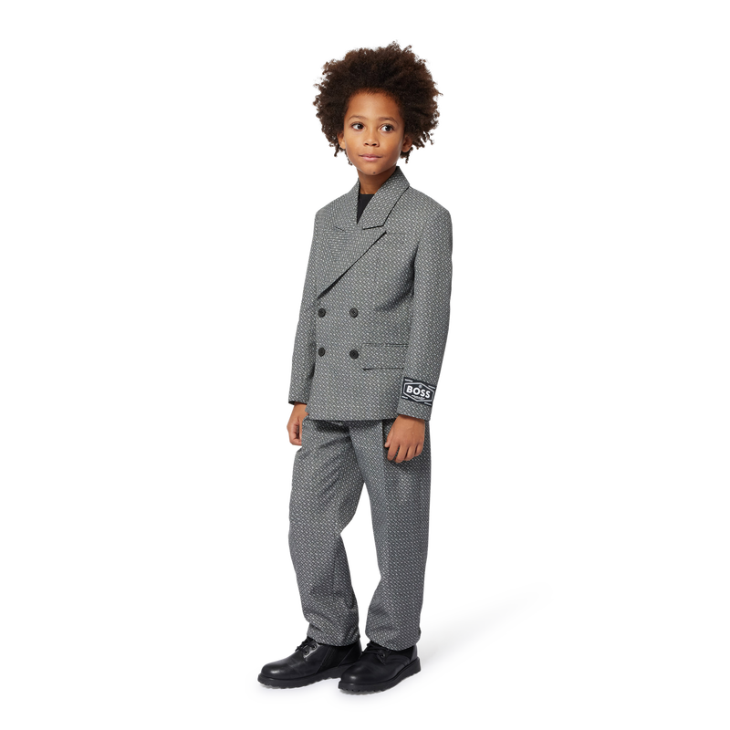 Checked Suit Jacket BOSS 
                    BOY