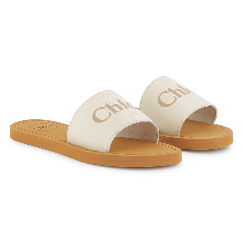Fabric logo slides CHLOE 
                    GIRL