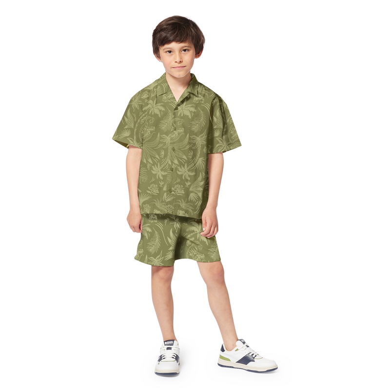Printed cotton Bermuda shorts BOSS 
                    BOY