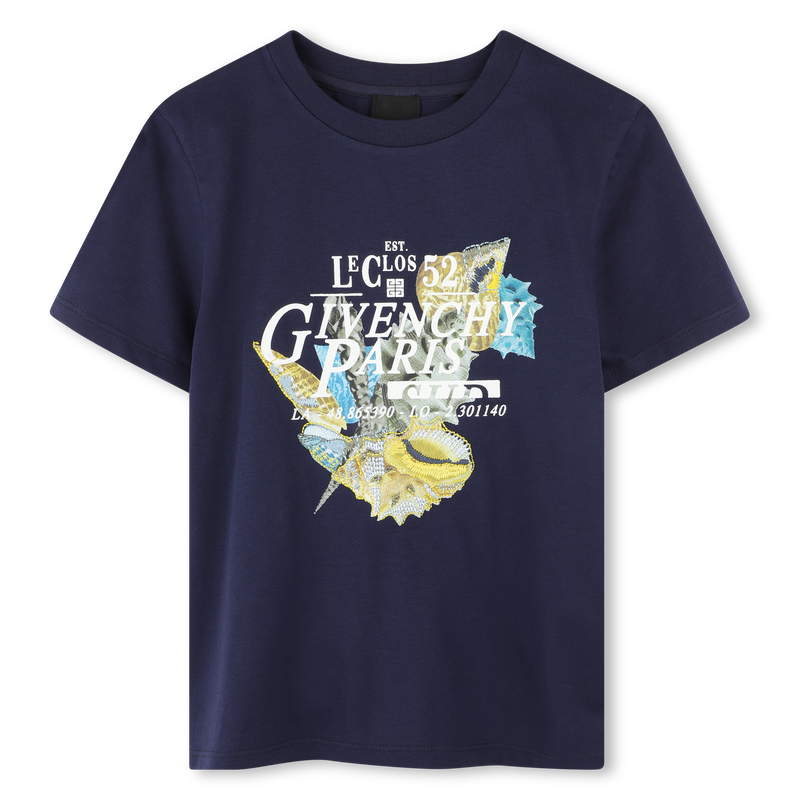 Short-sleeved cotton T-shirt GIVENCHY 
                    BOY
