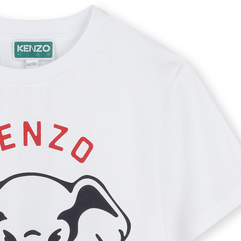 Short-sleeved cotton T-shirt KENZO KIDS 
                    BOY