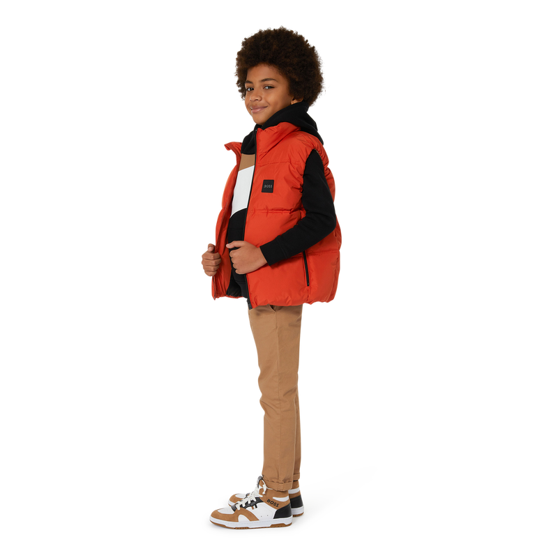 Water-repellent puffer vest BOSS 
                    BOY
