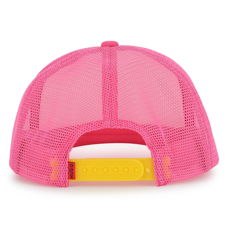 Adjustable bi-material cap HUGO 
                    GIRL