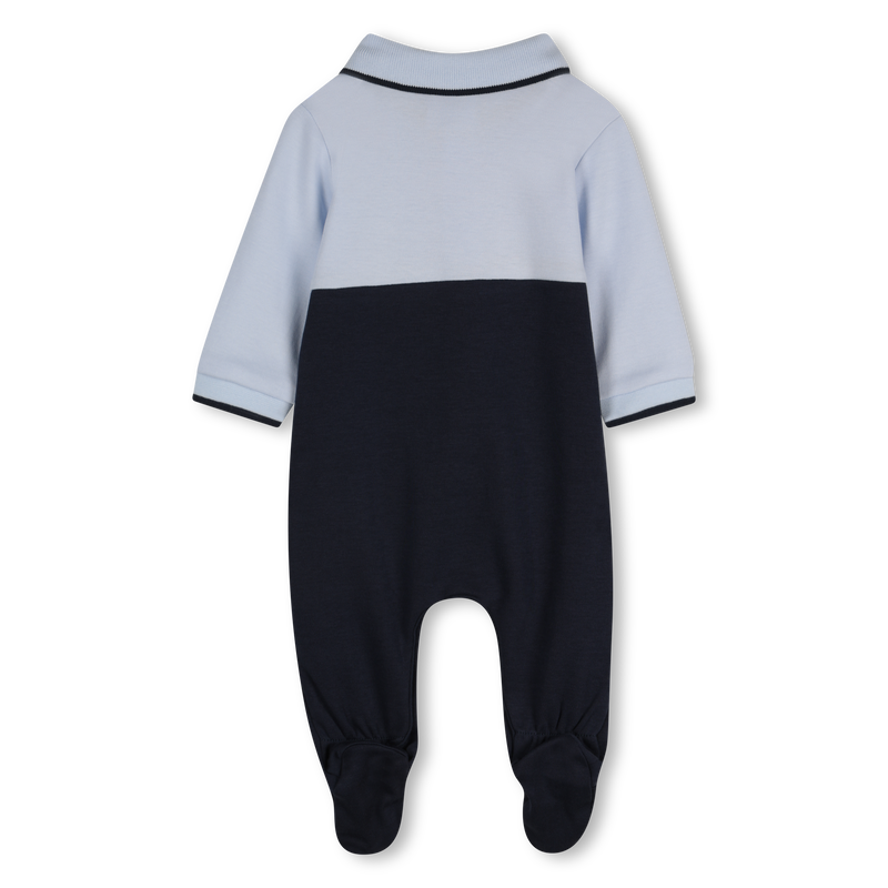 Tricolor polo-neck pajamas BOSS 
                    BOY