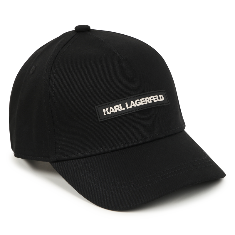 Cotton Baseball Cap KARL LAGERFELD KIDS 
                    BOY