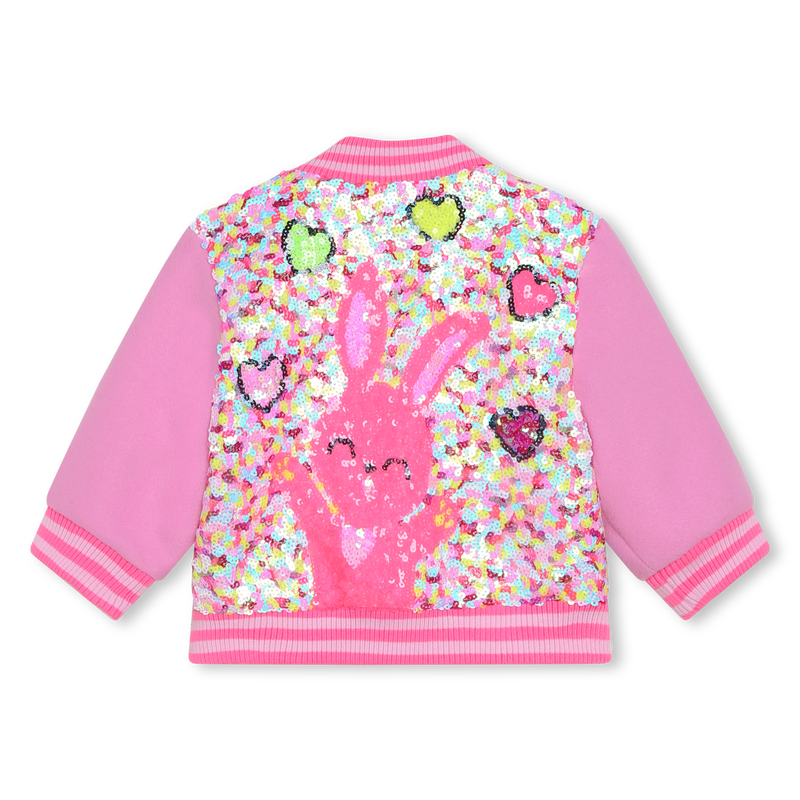 Sequin varsity bomber jacket BILLIEBLUSH 
                    GIRL