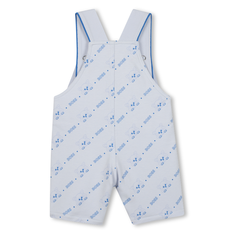 Panda-print short overalls BOSS 
                    BOY