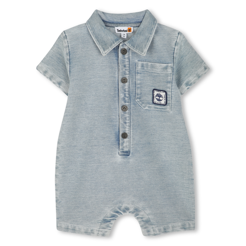 Short denim romper TIMBERLAND 
                    BOY