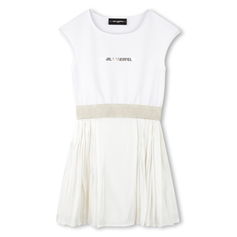 Sleeveless party dress KARL LAGERFELD KIDS 
                    GIRL