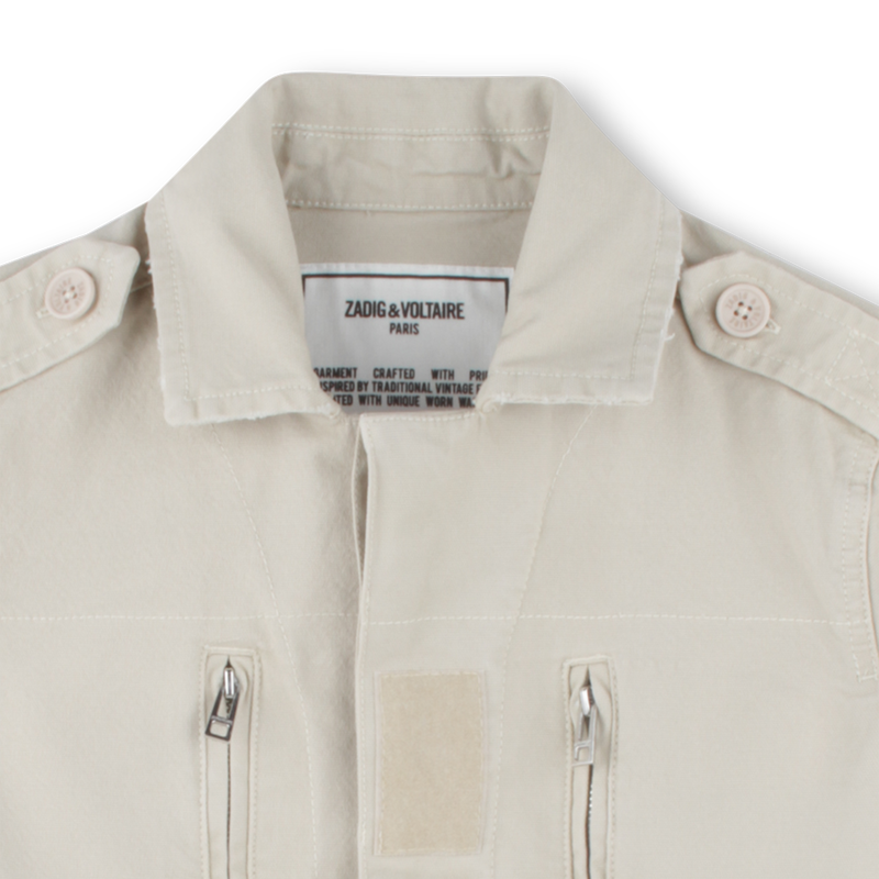 Buttoned military-style jacket ZADIG & VOLTAIRE 
                    BOY