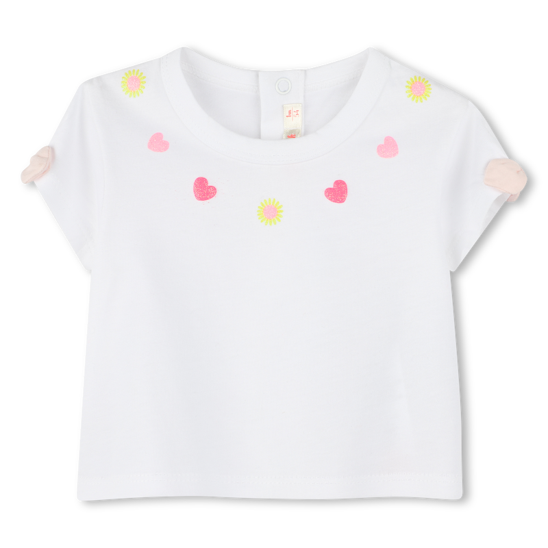Short-sleeved cotton T-shirt BILLIEBLUSH 
                    GIRL