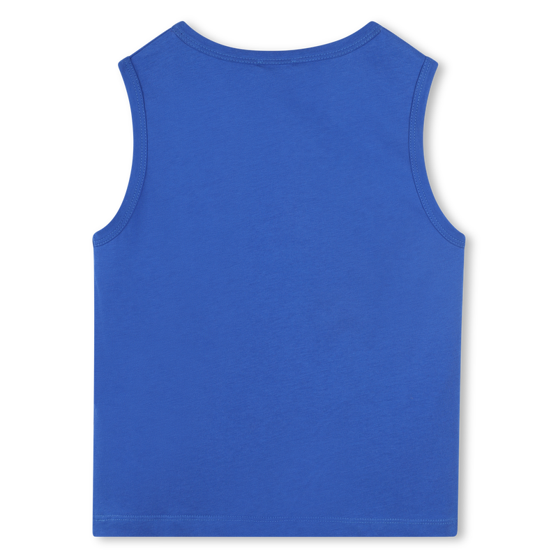 Cotton tank with logo KENZO KIDS 
                    BOY