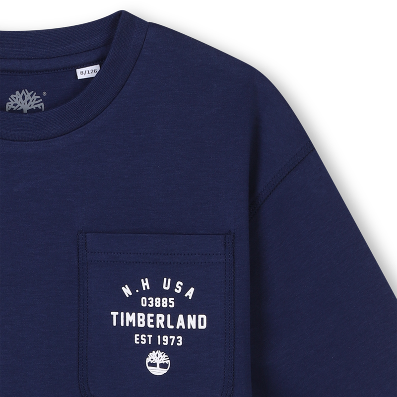 Loose T-shirt with pocket TIMBERLAND 
                    BOY