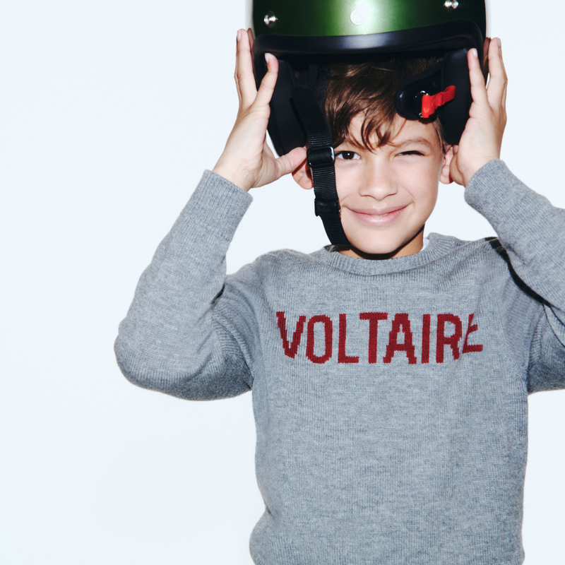 Knit Crewneck Sweater ZADIG & VOLTAIRE 
                    BOY