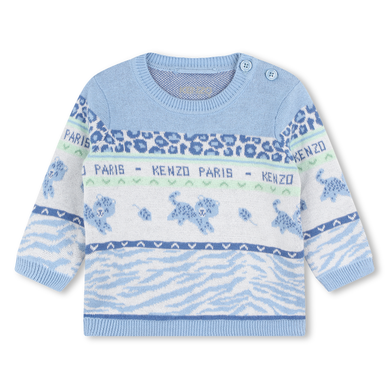 Knitted Sweater & Trousers KENZO KIDS 
                    BOY
