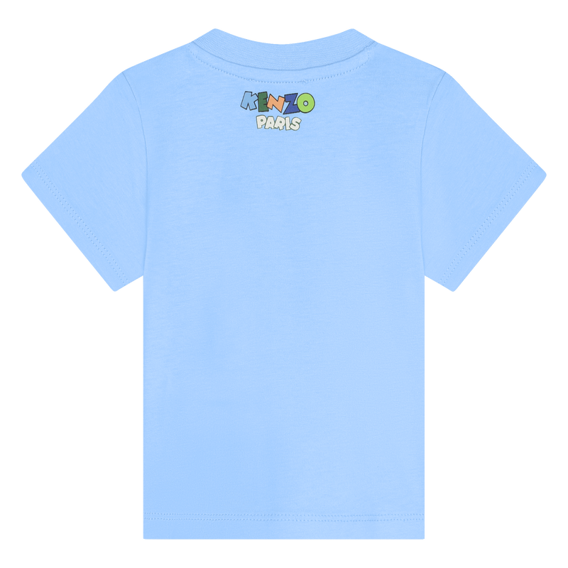Short-sleeved cotton T-shirt KENZO KIDS 
                    BOY