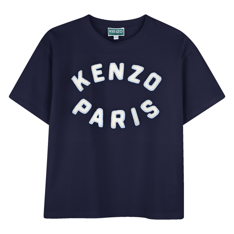 Short-sleeved cotton T-shirt KENZO KIDS 
                    UNISEX