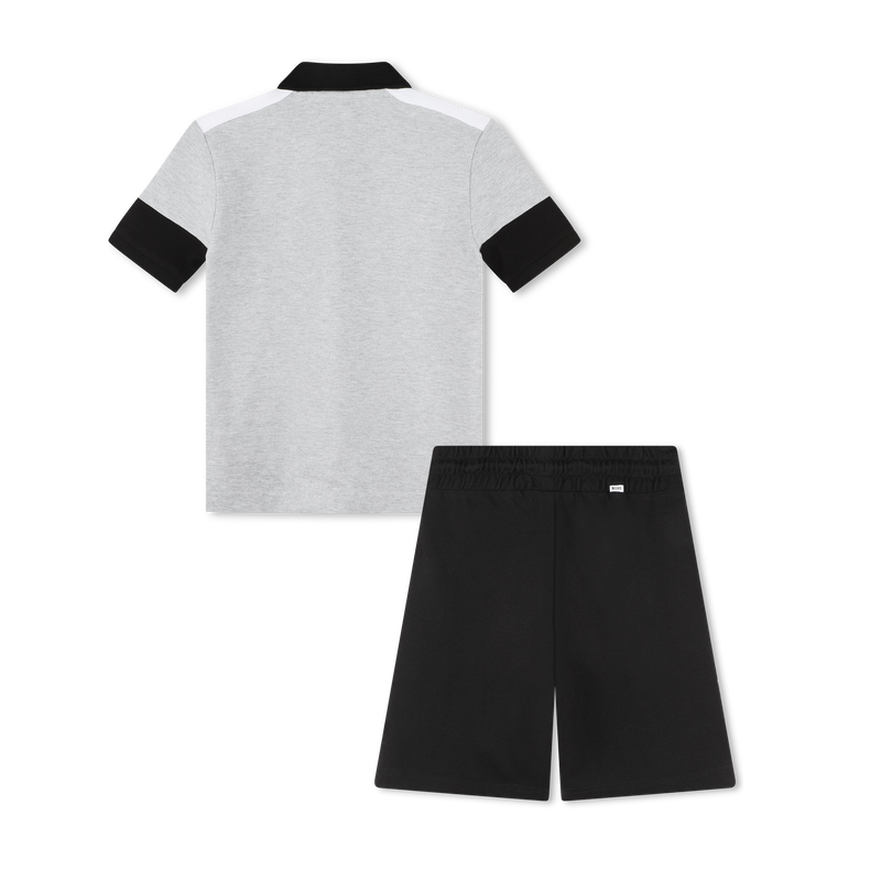 Colorblock polo set BOSS 
                    BOY