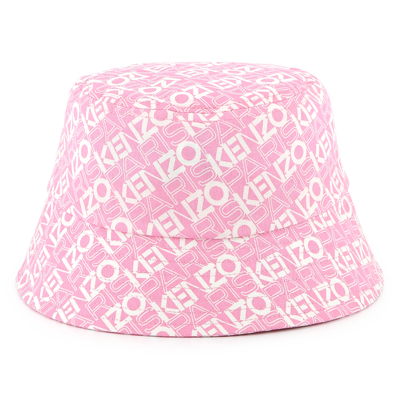 Printed cotton bucket hat KENZO KIDS 
                    UNISEX