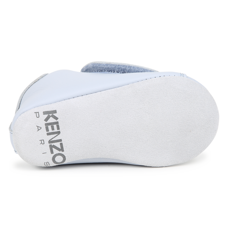 Velcro Leather Booties KENZO KIDS 
                    UNISEX