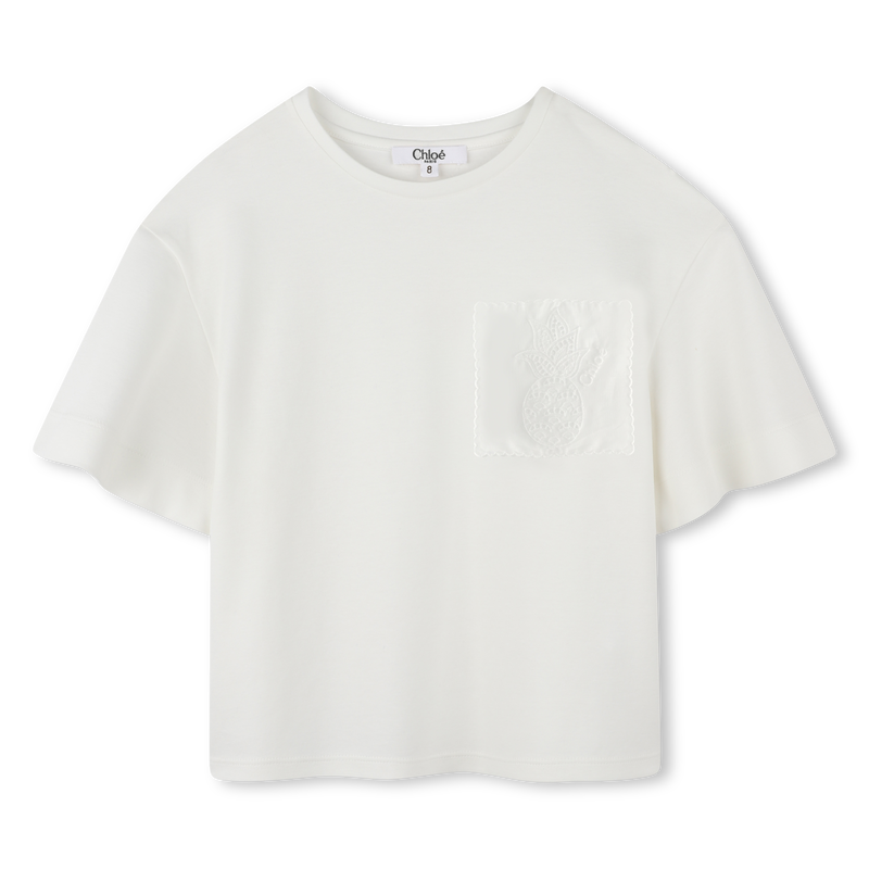 T-shirt with chest pocket CHLOE 
                    GIRL