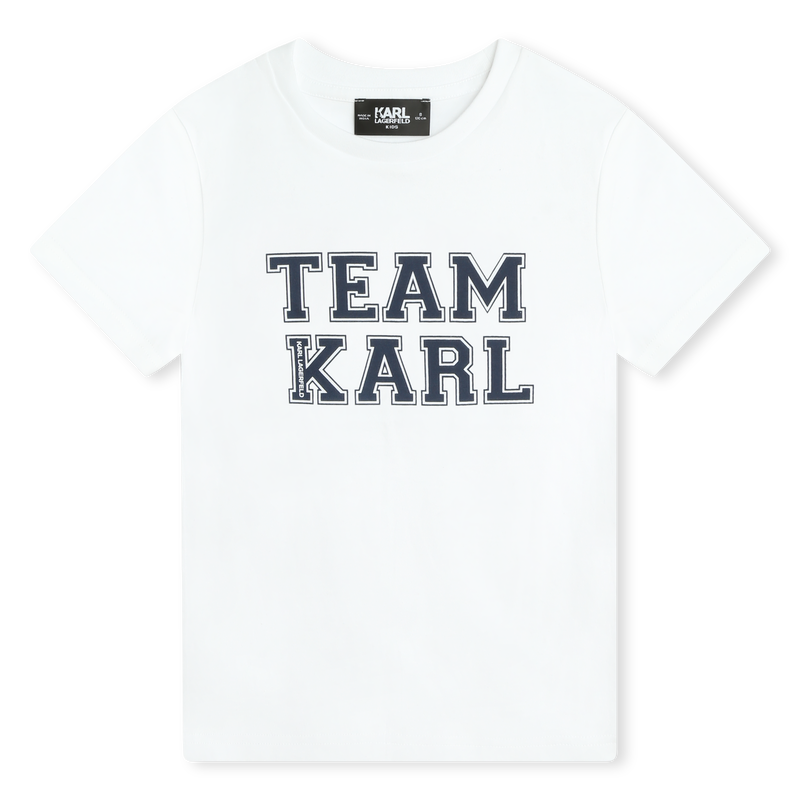 Short-Sleeved T-Shirt KARL LAGERFELD KIDS 
                    BOY