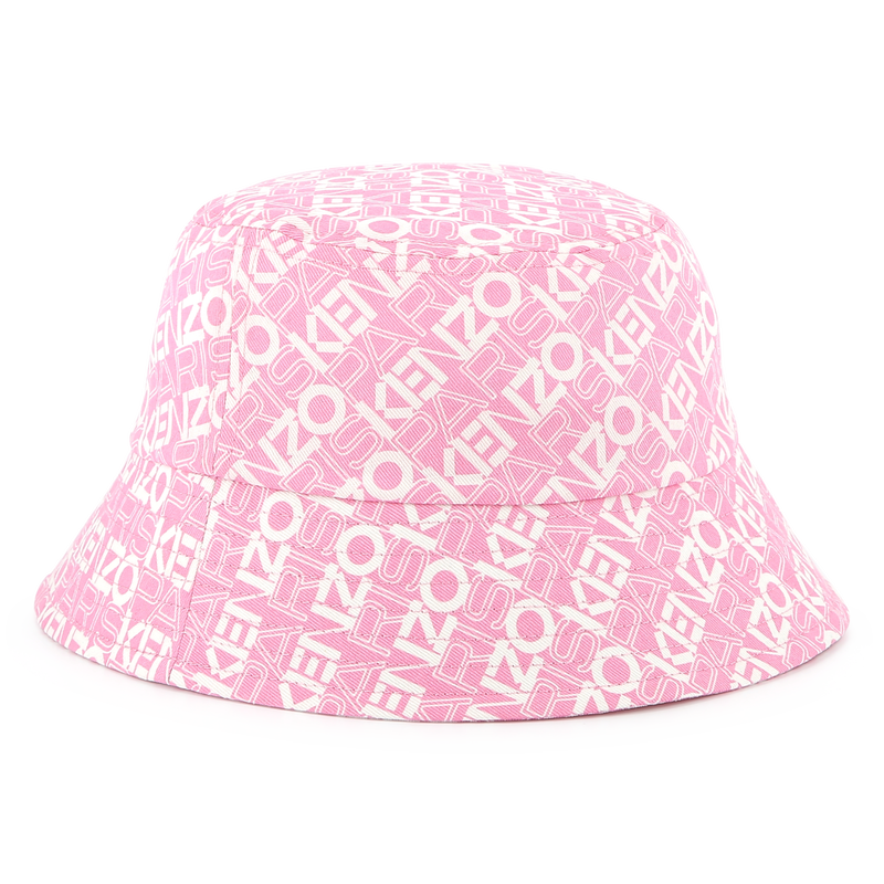 Printed cotton bucket hat KENZO KIDS 
                    UNISEX
