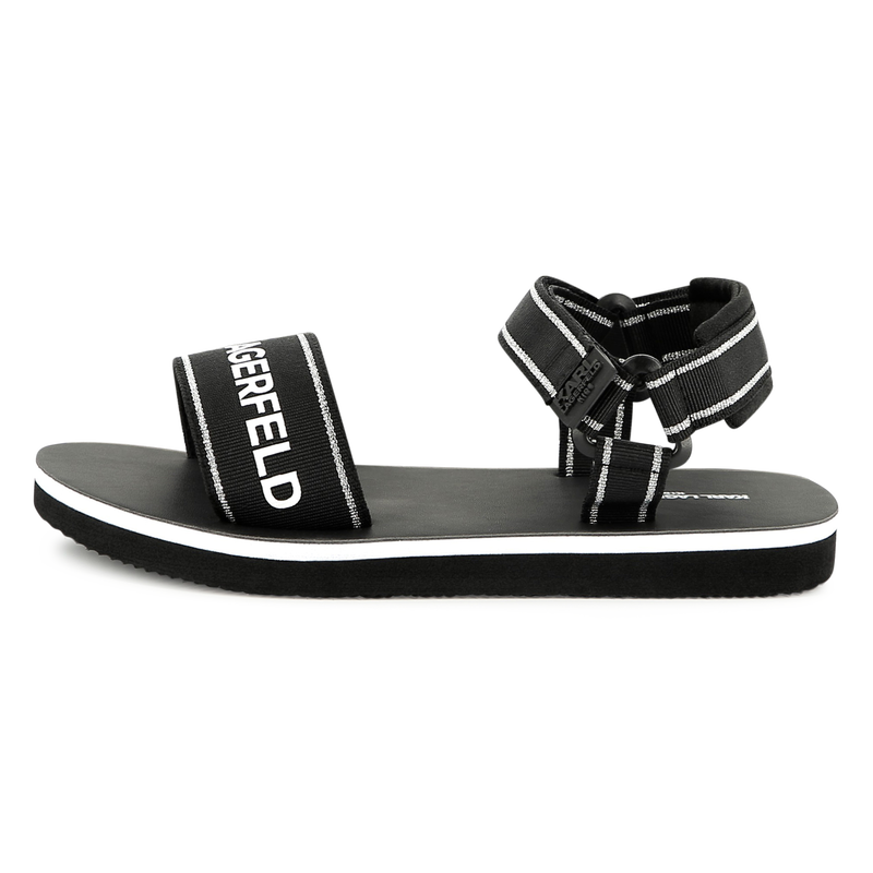 Light Velcro sandals KARL LAGERFELD KIDS 
                    GIRL
